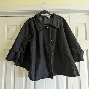 Cato Woman Black Denim Suit